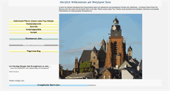 Desktop Screenshot of dom-wetzlar.de